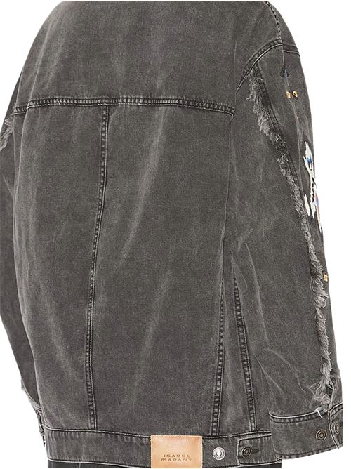 Giacca in denim scuro MARANT ETOILE | VE0430FAC1H02E02DG